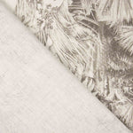 Dschungel Bedrucktes Leinen Beige - Ribes y Casals