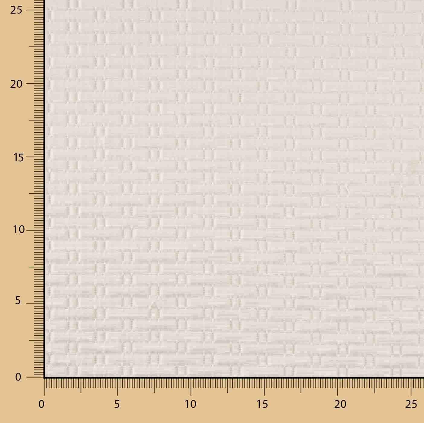Bouti Tagesdecke mit linearem Reliefmuster, weiß - Ribes y Casals