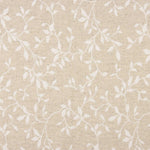 Jacquard für den Wohnbereich, beidseitig verwendbar, Blätter, beige - Ribes y Casals