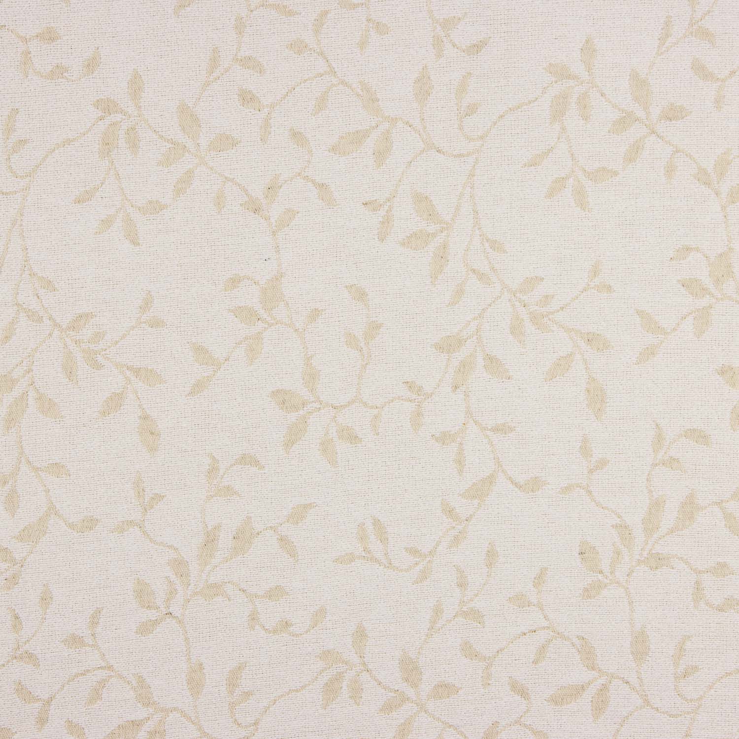 Jacquard-Heimtextil, beidseitig verwendbar, weiß und naturfarben mit Leinen - Ribes y Casals