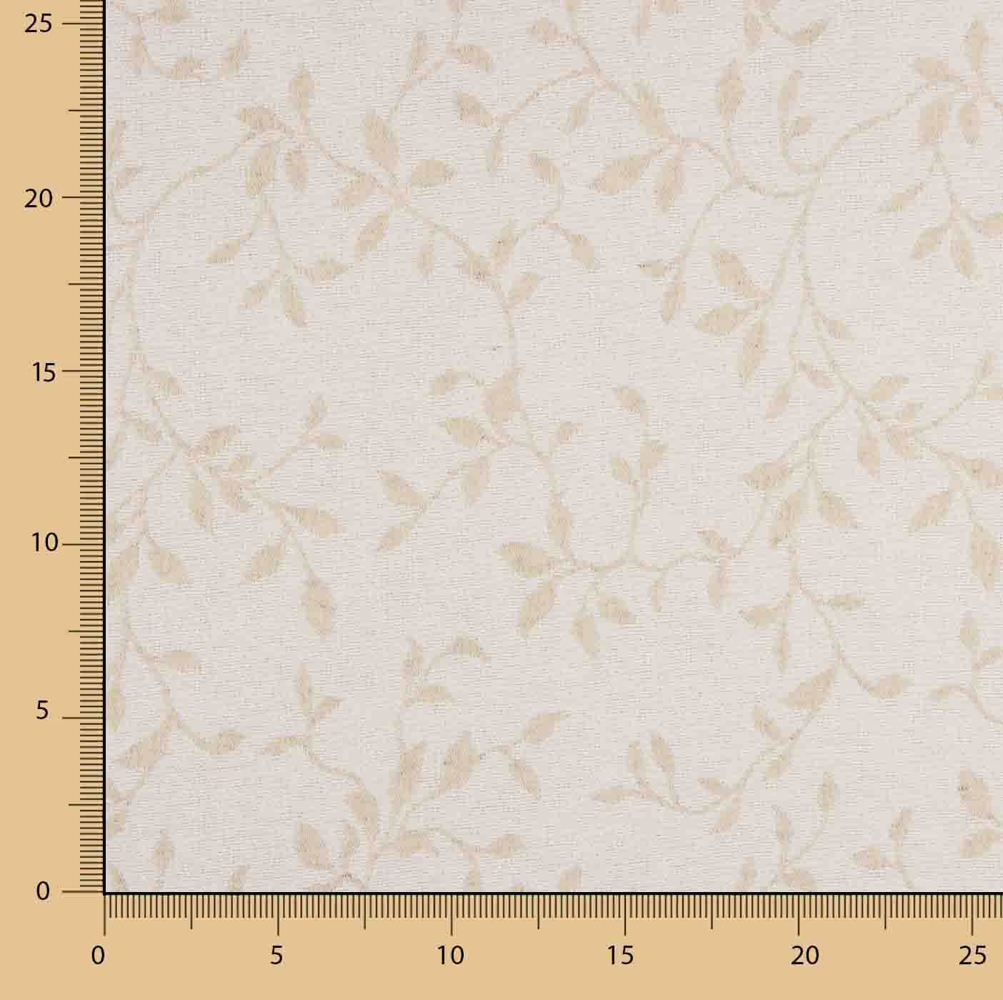 Jacquard-Heimtextil, beidseitig verwendbar, weiß und naturfarben mit Leinen - Ribes y Casals