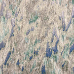 Brokat Lurex Brokat Abstrakter Druck Grün Blau - Ribes y Casals