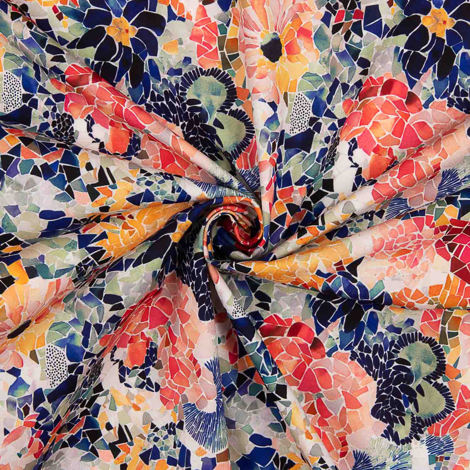 Sorona Technical Fibre Sorona Floral Mosaic Print - Ribes y Casals