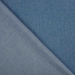 Denim Baumwolle mit Glitzer, blau - Ribes y Casals