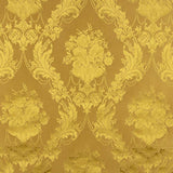 Klassischer goldener Floral-Jacquard - Ribes y Casals