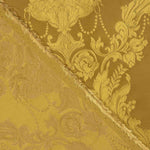 Klassischer goldener Floral-Jacquard - Ribes y Casals