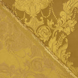 Klassischer goldener Floral-Jacquard - Ribes y Casals