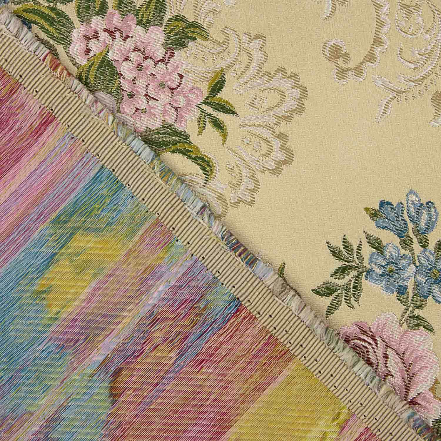 Jacquard Floral Romantisch Beige - Ribes y Casals