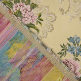 Jacquard Floral Romantisch Beige - Ribes y Casals