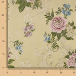Jacquard Floral Romantisch Beige - Ribes y Casals