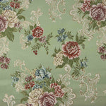 Jacquard Floral Romantisch Grün - Ribes y Casals