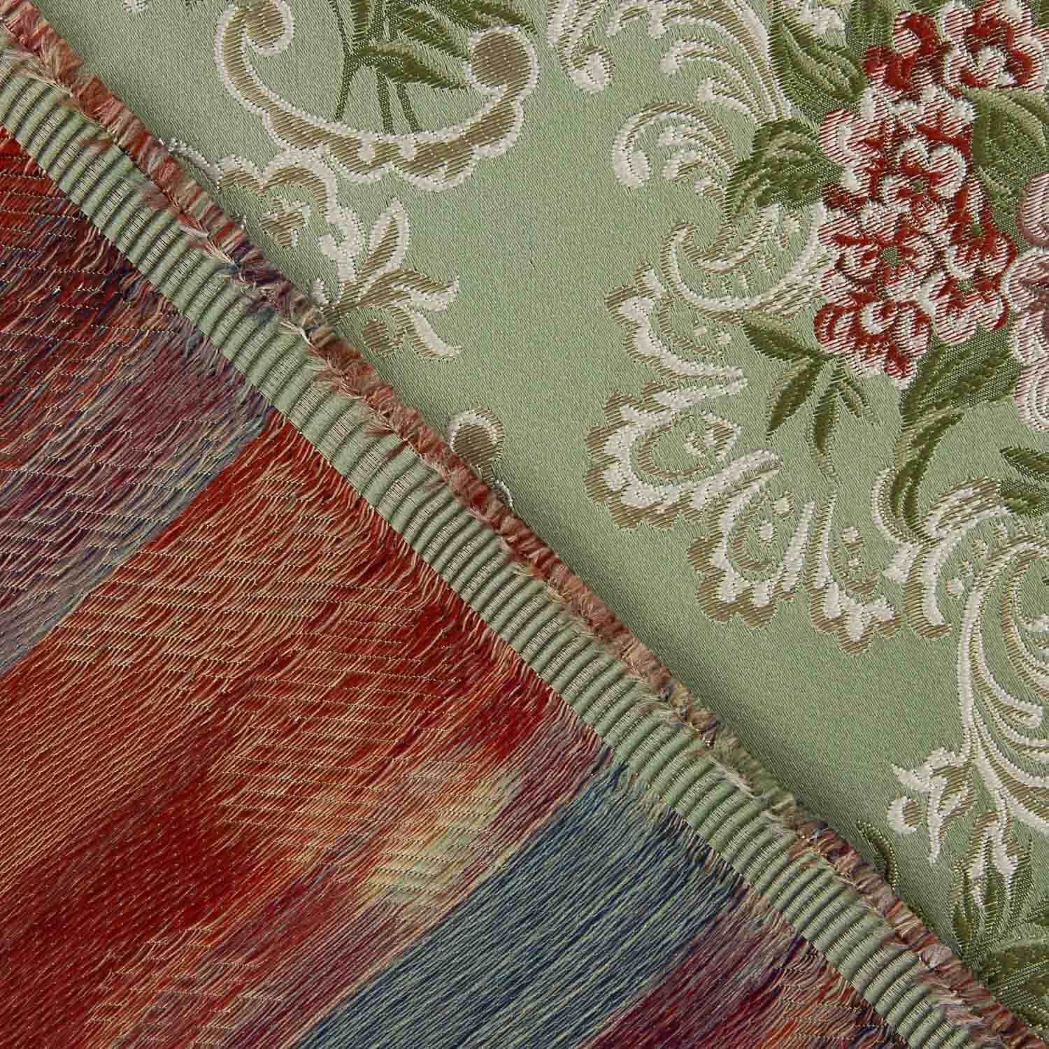 Jacquard Floral Romantisch Grün - Ribes y Casals