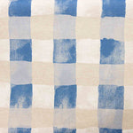 Blau-beige karierte Kunstharz-Kulla - Ribes y Casals