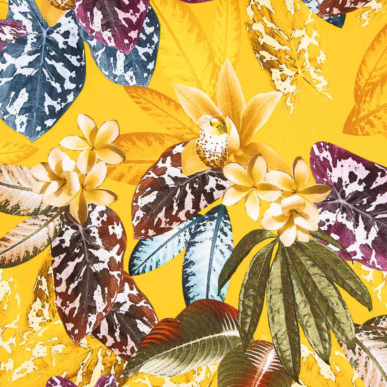 Leinen Baumwolle Baumwolle Tropical Print Exotic Samoa - Ribes y Casals