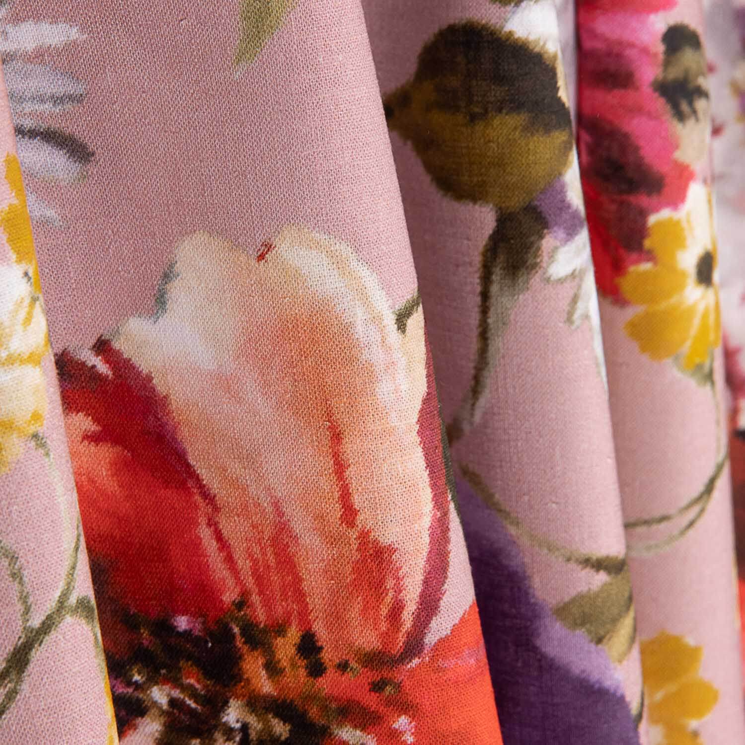 Leinen Baumwolle Baumwolle Floral Print Romantic Versailles - Ribes y Casals