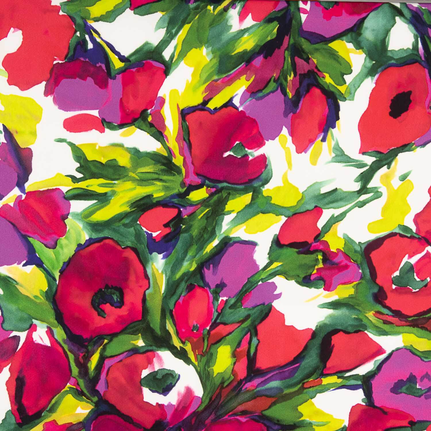 Viva Matisse Floral bedruckte Viskose - Ribes y Casals
