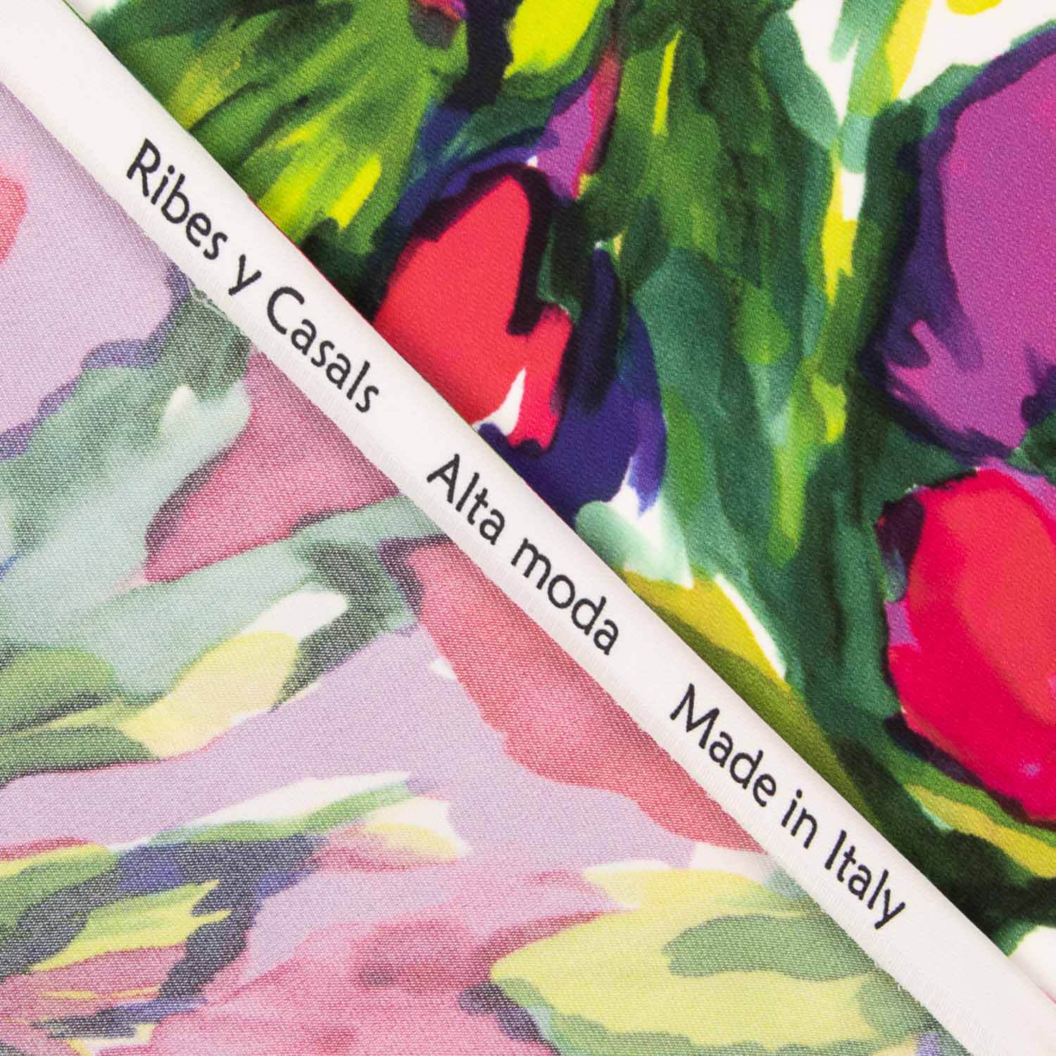 Viva Matisse Floral bedruckte Viskose - Ribes y Casals