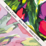 Viva Matisse Floral bedruckte Viskose - Ribes y Casals