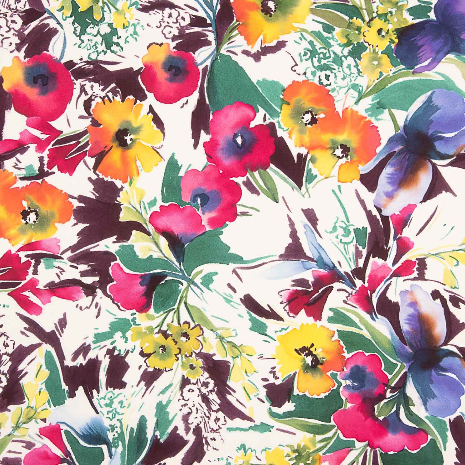 Gauguin Floral bedruckte Viskose - Ribes y Casals