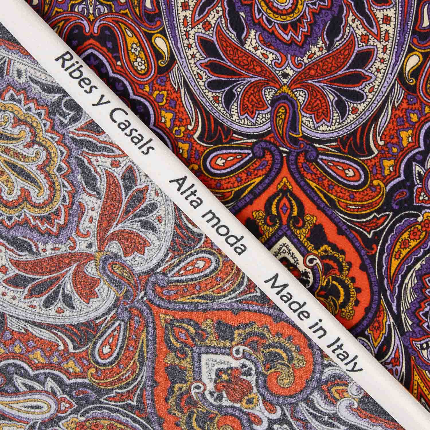 Ethnischer Paisleydruck aus Viskose Missoni - Ribes y Casals