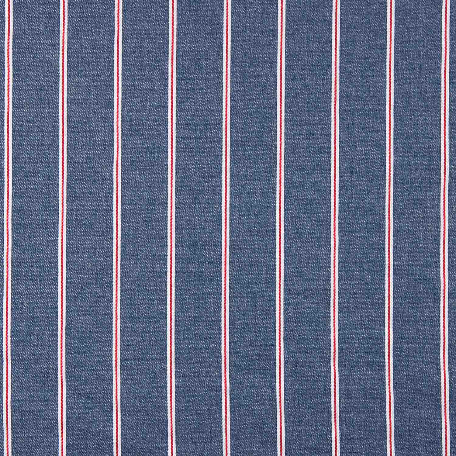 Mehrfarbiger Denim mit diplomatischen Streifen - Ribes y Casals