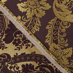 Jacquard-Brokat Damast Gold-Lila - Ribes y Casals
