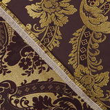 Jacquard-Brokat Damast Gold-Lila - Ribes y Casals