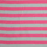 Zweifarbige Plane mit Streifen in Rosa und Graugrün - Ribes y Casals