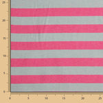 Zweifarbige Plane mit Streifen in Rosa und Graugrün - Ribes y Casals