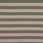 Zweifarbige Canvas-Streifen in Grün und Beige - Ribes y Casals