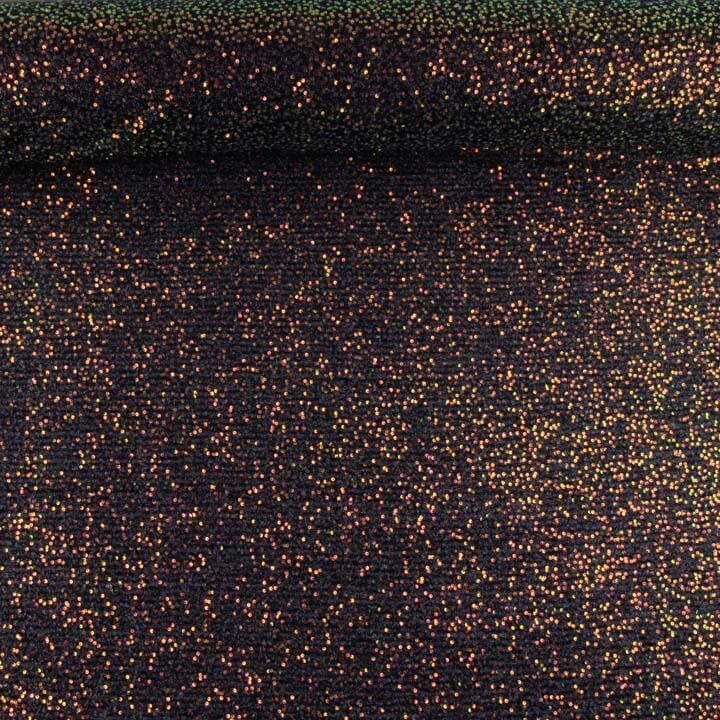 Schwarzer Glitzer-Tüll mit kleinen Pailletten - Ribes y Casals