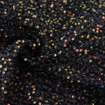 Schwarzer Glitzer-Tüll mit kleinen Pailletten - Ribes y Casals