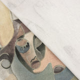 Half-Panama-Segeltuch „Artistic Faces“ Pastell - Ribes y Casals