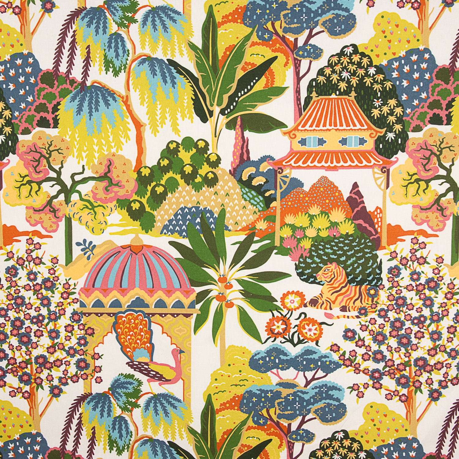 Half-Panama-Segeltuch Orientalischer Garten - Ribes y Casals