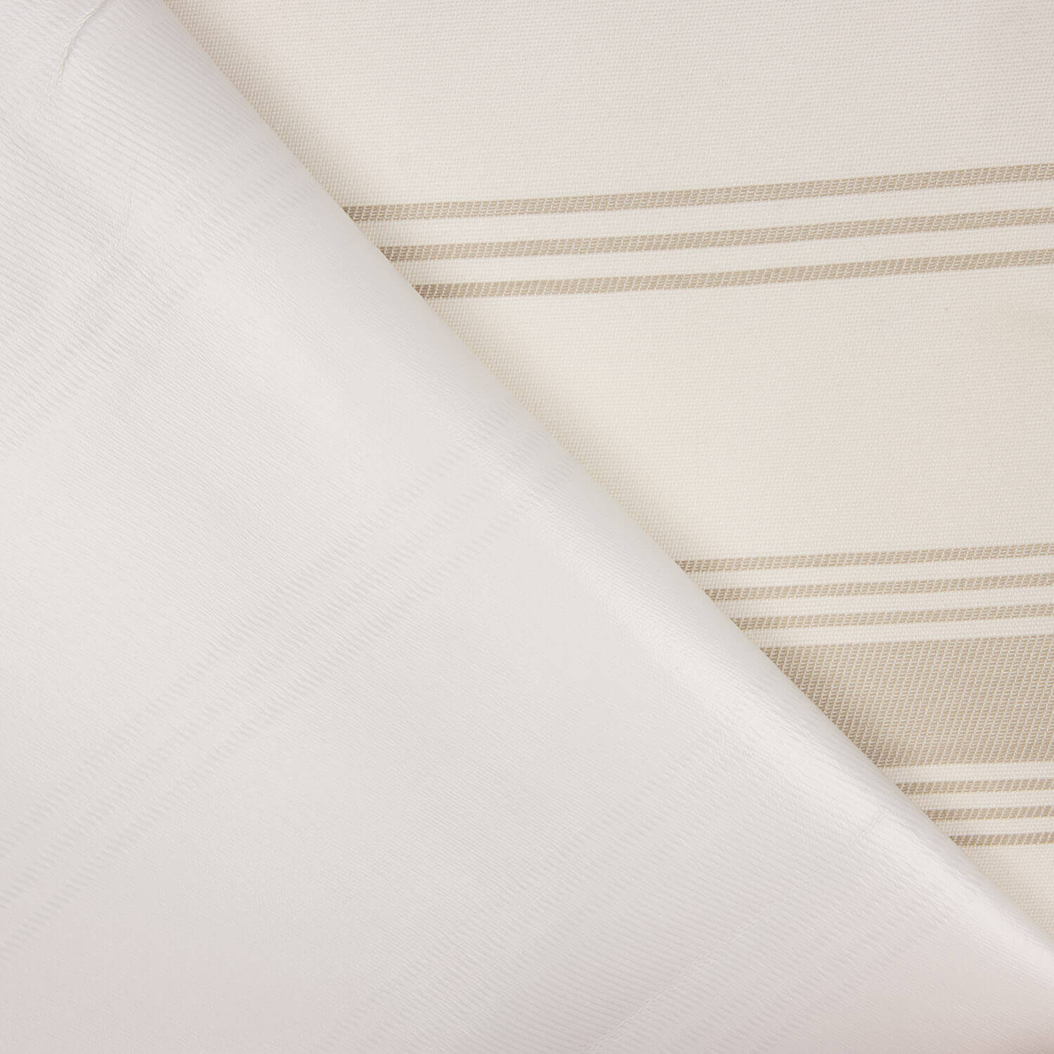 Beige mit Streifen, teflonbeschichtetes Outdoor-Segeltuch - Ribes y Casals
