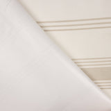 Beige mit Streifen, teflonbeschichtetes Outdoor-Segeltuch - Ribes y Casals
