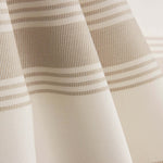 Beige mit Streifen, teflonbeschichtetes Outdoor-Segeltuch - Ribes y Casals