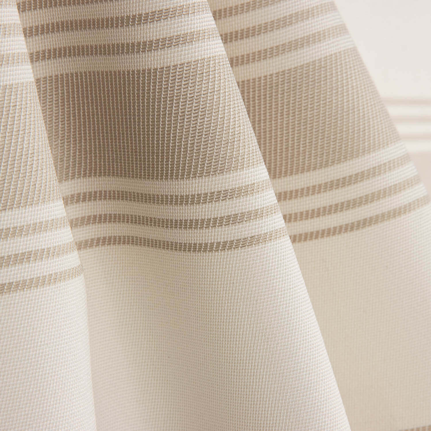 Beige mit Streifen, teflonbeschichtetes Outdoor-Segeltuch - Ribes y Casals