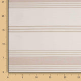 Beige mit Streifen, teflonbeschichtetes Outdoor-Segeltuch - Ribes y Casals