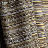 Lurex-Brokat mit Streifen im Alpujarra-Stil, beige - Ribes y Casals