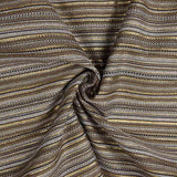 Lurex-Brokat mit Streifen im Alpujarra-Stil, beige - Ribes y Casals