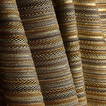 Lurex-Brokat mit Streifen im Alpujarra-Stil, Gold - Ribes y Casals