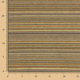 Lurex-Brokat mit Streifen im Alpujarra-Stil, Gold - Ribes y Casals