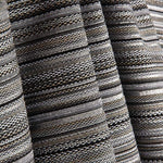 Lurex-Brokat mit Streifen im Alpujarra-Stil, silberfarben - Ribes y Casals