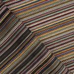 Lurex-Brokat mit Streifen im Alpujarra-Stil, mehrfarbig - Ribes y Casals