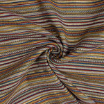 Lurex-Brokat mit Streifen im Alpujarra-Stil, mehrfarbig - Ribes y Casals