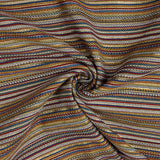 Lurex-Brokat mit Streifen im Alpujarra-Stil, mehrfarbig - Ribes y Casals
