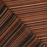 Lurex-Brokat mit Streifen im Alpujarra-Stil, rot - Ribes y Casals