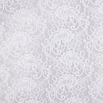 Weiße, bestickte Braut-Spitze „Garden Paisley“ - Ribes y Casals