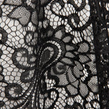 Schwarze Paisley-Spitze „Bridal Garden“ - Ribes y Casals